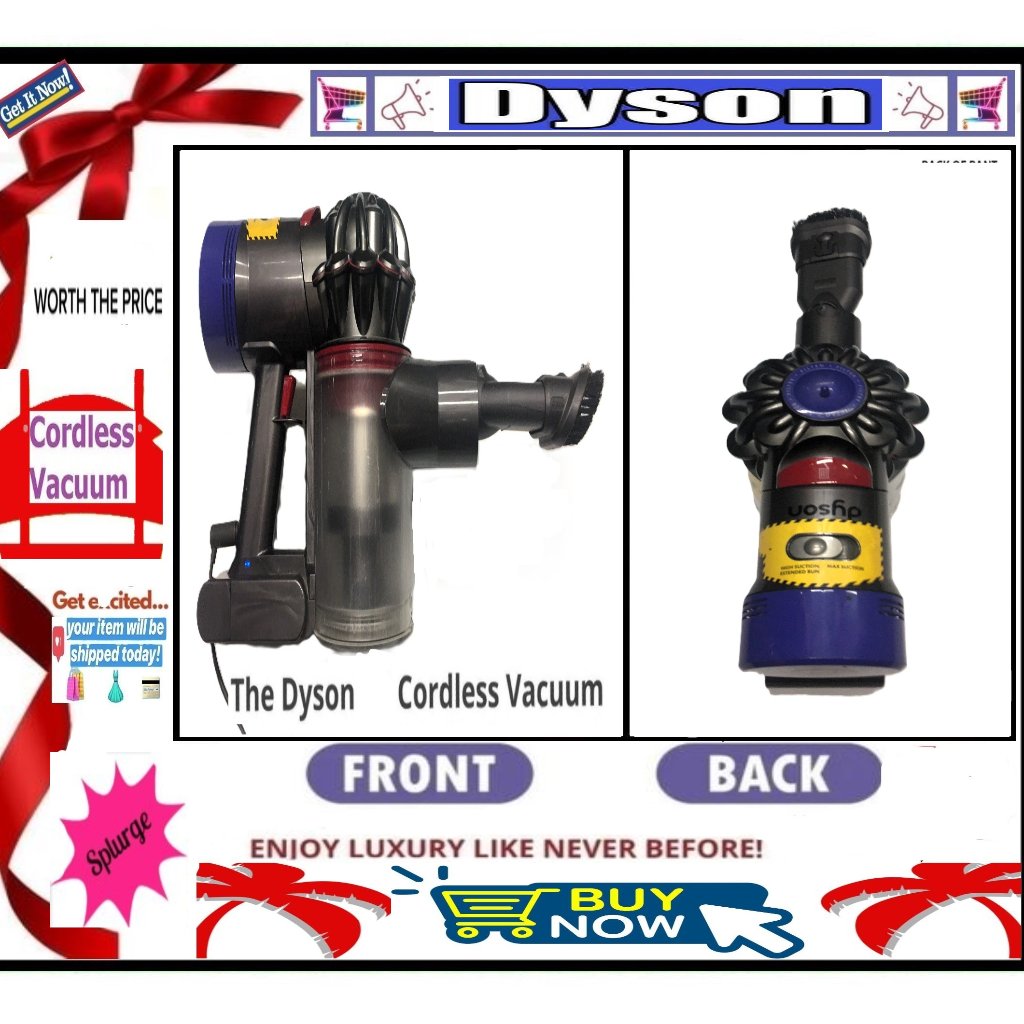 Dyson Vacuum Cleaner Handheld Portable Lightweight Unit Buy Now